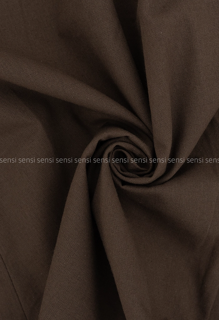 دامن لینن جلوچین دکمه کد1005924